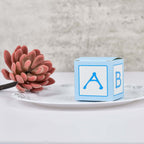 25 Pack 2" Light Blue Baby Shower Party Favor Candy Gift Boxes