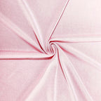 Pink 4 - Way Stretch Spandex Event Curtain Drapes, Wrinkle Free Backdrop Event Panel with Rod Pockets - 5ftx10ft - Bell Racket Store
