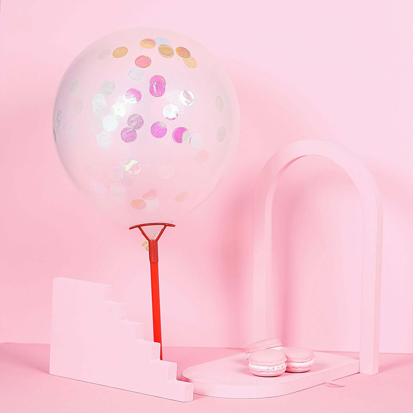 Metallic Round Party Confetti 18G Bag Iridescent Foil, Balloon Table Confetti Glitter Dots for Festive Weddings Baby Bridal Showers & Events