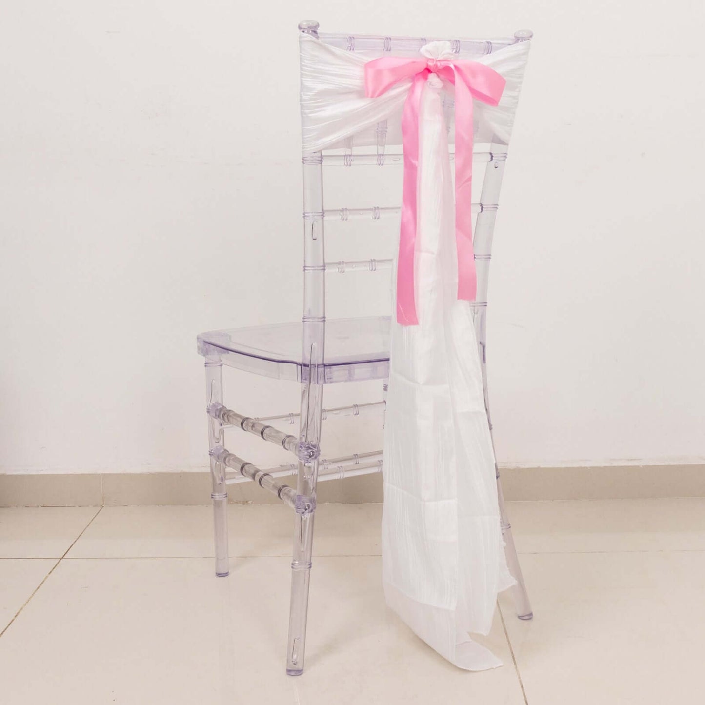 50 Yards 1.5" Pink Single Face Decorative Satin Ribbon