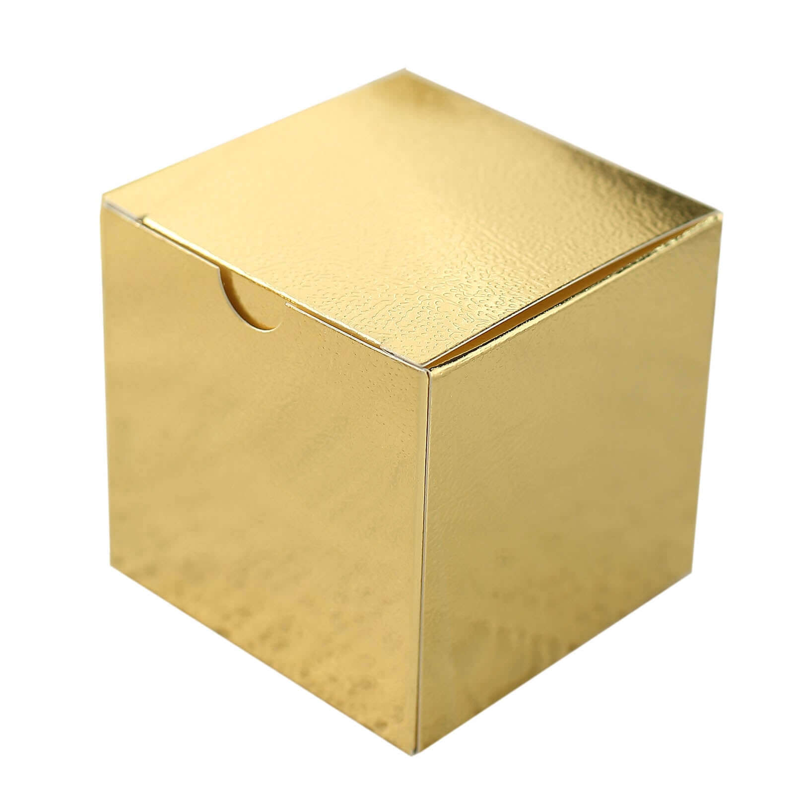 100 Pack 3" Easy DIY Gold Party Or Shower Favor Candy Gift Boxes