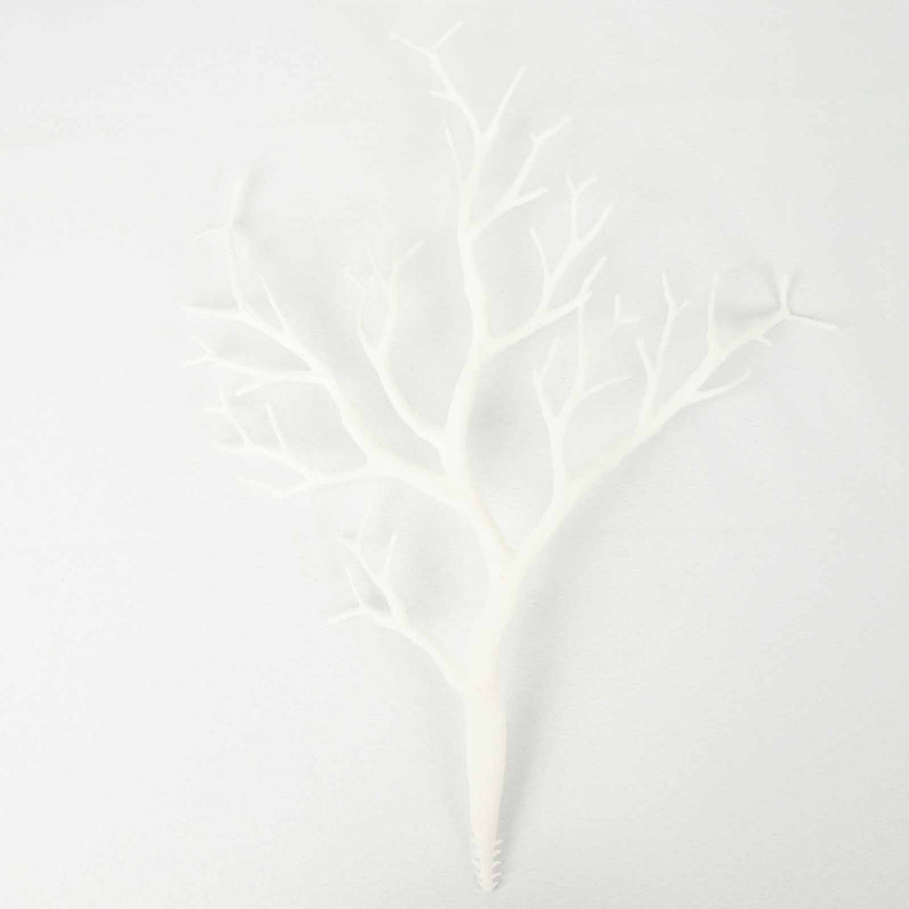 10-Pack Artificial Manzanita Tree Branch White for Vase Filler Home Wedding Centerpiece Ornament 14"