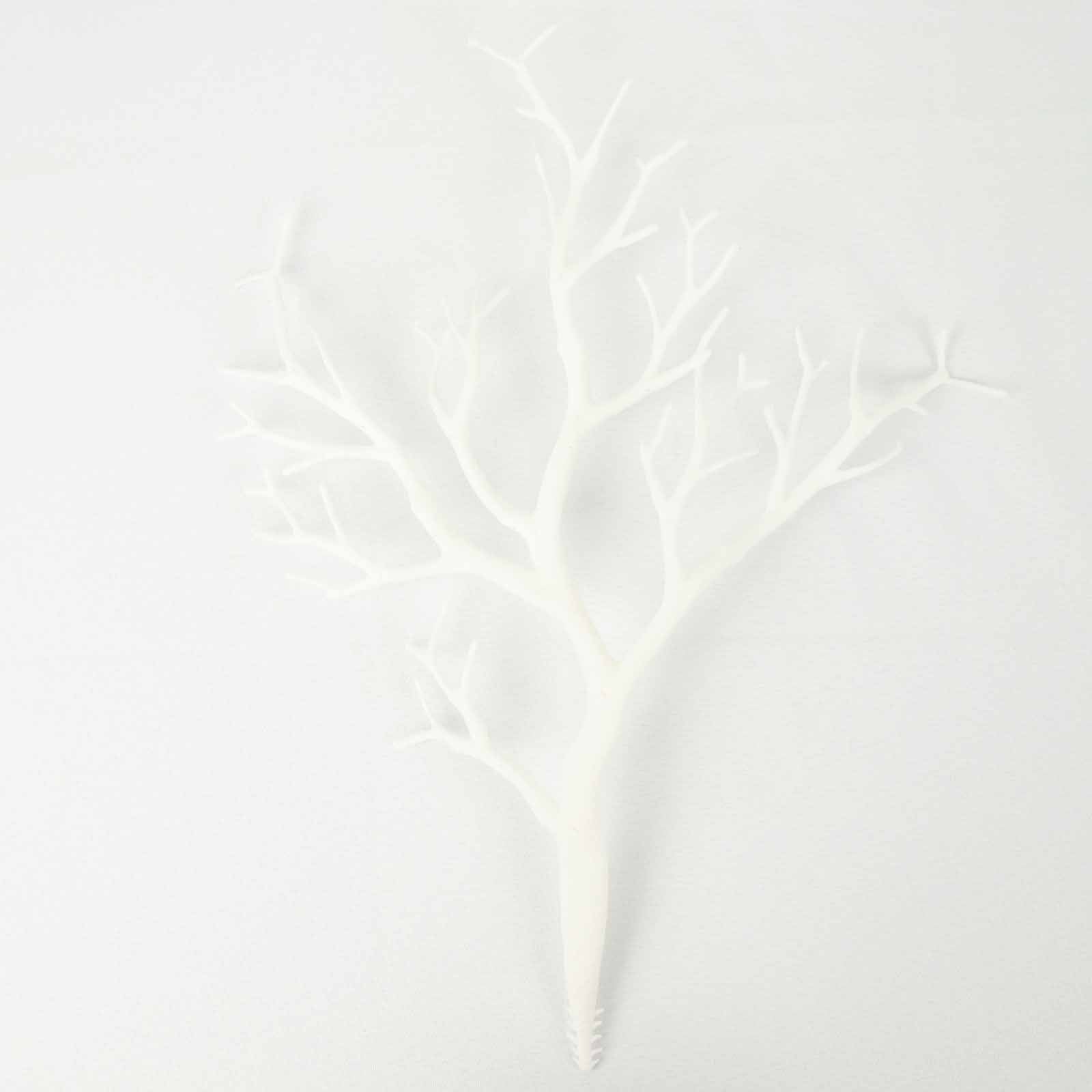 10-Pack Artificial Manzanita Tree Branch White for Vase Filler Home Wedding Centerpiece Ornament 14"