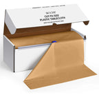 Plastic Table Cover Roll Gold with Slide Cutter - Customizable Disposable Tablecloth Roll 54"x300ft - Bell Racket Store