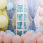 4 Pack 5" Metallic Gold 0-9 Number Stickers Banner, Customizable Stick On Numbers - 2