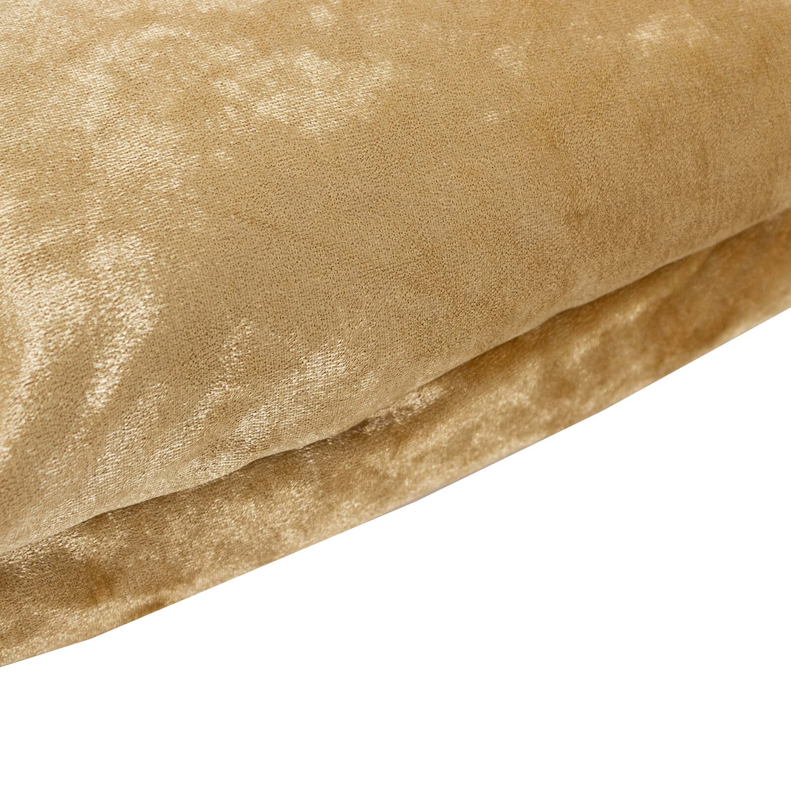 65"x5 Yards Champagne Crushed Velvet Fabric Bolt, DIY Craft Fabric Roll