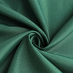 Polyester 108" Round Tablecloth Hunter Emerald Green - Wrinkle - Resistant Table Cover - Bell Racket Store