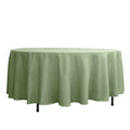 Polyester 108" Round Tablecloth Sage Green - Wrinkle-Resistant Table Cover