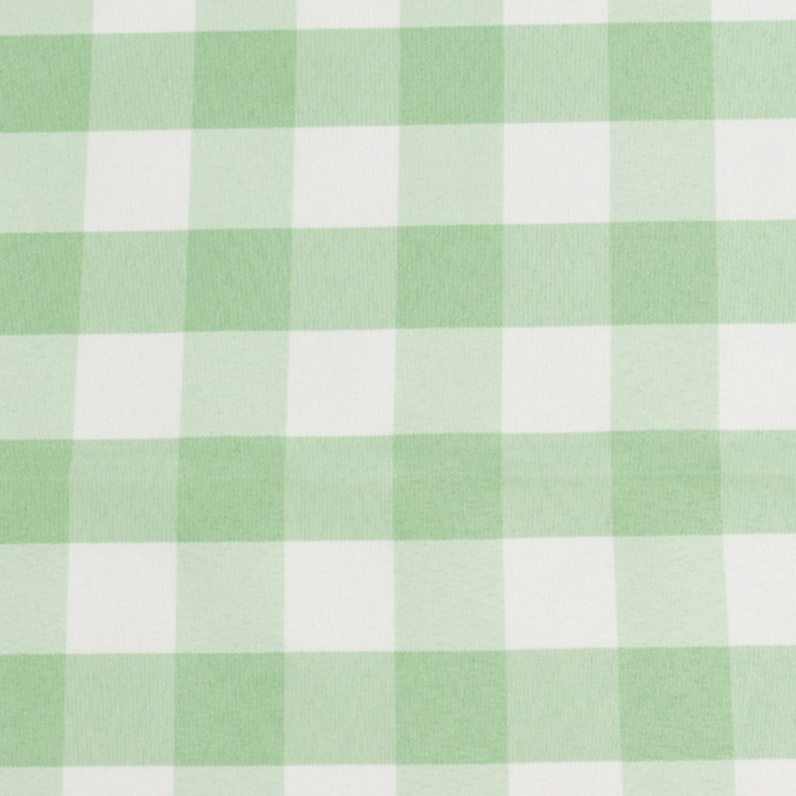Polyester 108" Round Tablecloth White/Sage Green - Checkered Buffalo Plaid Table Cover - Bell Racket Store
