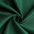 Polyester 120" Round Tablecloth Hunter Emerald Green - Seamless Wrinkle - Resistant Table Cover - Bell Racket Store
