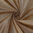 Polyester 12"x108" Table Runner Antique Gold Shimmer Sequin Dots - Wrinkle - Free Finish Table Linen - Bell Racket Store