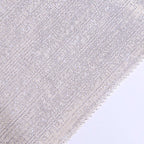 Polyester 12"x108" Table Runner Beige Shimmer Sequin Dots - Wrinkle - Free Finish Table Linen - Bell Racket Store