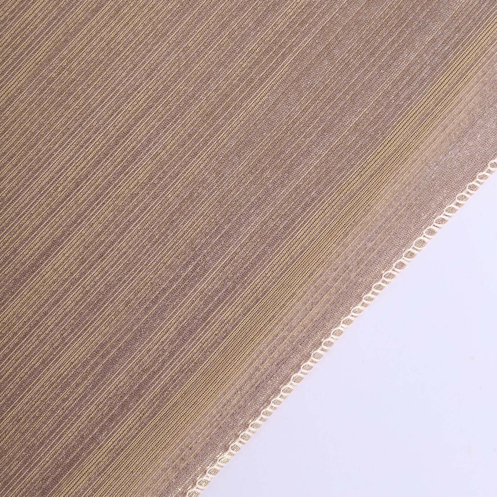 Polyester 12"x108" Table Runner Blush Shimmer Sequin Dots - Wrinkle - Free Finish Table Linen - Bell Racket Store