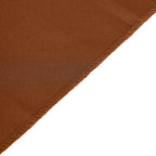 Polyester 12"x108" Table Runner Cinnamon Brown - Durable & Wrinkle - Resistant Table Decor - Bell Racket Store