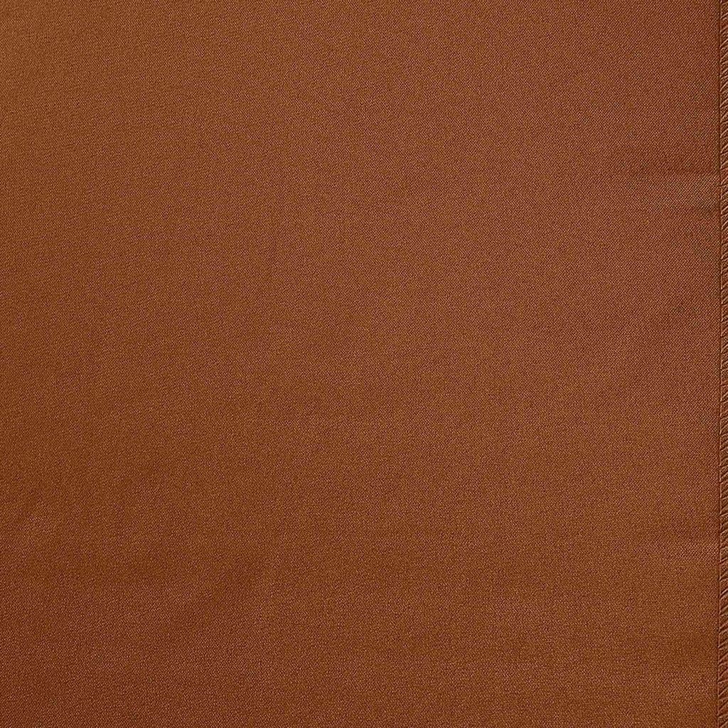 Polyester 12"x108" Table Runner Cinnamon Brown - Durable & Wrinkle - Resistant Table Decor - Bell Racket Store