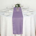 Polyester 12"x108" Table Runner Violet Amethyst - Durable & Wrinkle-Resistant Table Decor