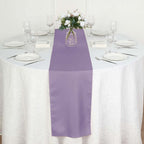 Polyester 12"x108" Table Runner Violet Amethyst - Durable & Wrinkle-Resistant Table Decor