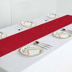 Polyester 12"x108" Table Runner Wine - Durable & Wrinkle - Resistant Table Decor - Bell Racket Store