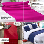 Polyester 12"x108" Table Runner Wine - Durable & Wrinkle - Resistant Table Decor - Bell Racket Store