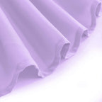 Polyester 132" Round Tablecloth Lavender Lilac - Seamless Chic Table Cover - Bell Racket Store