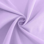 Polyester 132" Round Tablecloth Lavender Lilac - Seamless Chic Table Cover - Bell Racket Store