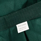 Polyester 14ft Table Skirt Hunter Emerald Green - Classic Pleated Design for Weddings & Events - Bell Racket Store