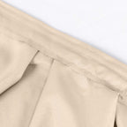 Polyester 21ft Table Skirt Nude - Classic Pleated Design - Bell Racket Store