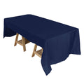 Polyester 50"x120" Rectangle Tablecloth Navy Blue - Wrinkle-Resistant Table Cover