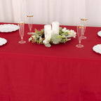 Polyester 60"x102" Rectangle Tablecloth Wine - Durable and Stylish Table Cover - Bell Racket Store