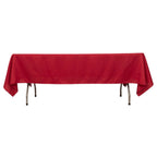 Polyester 60"x102" Rectangle Tablecloth Wine - Durable and Stylish Table Cover - Bell Racket Store