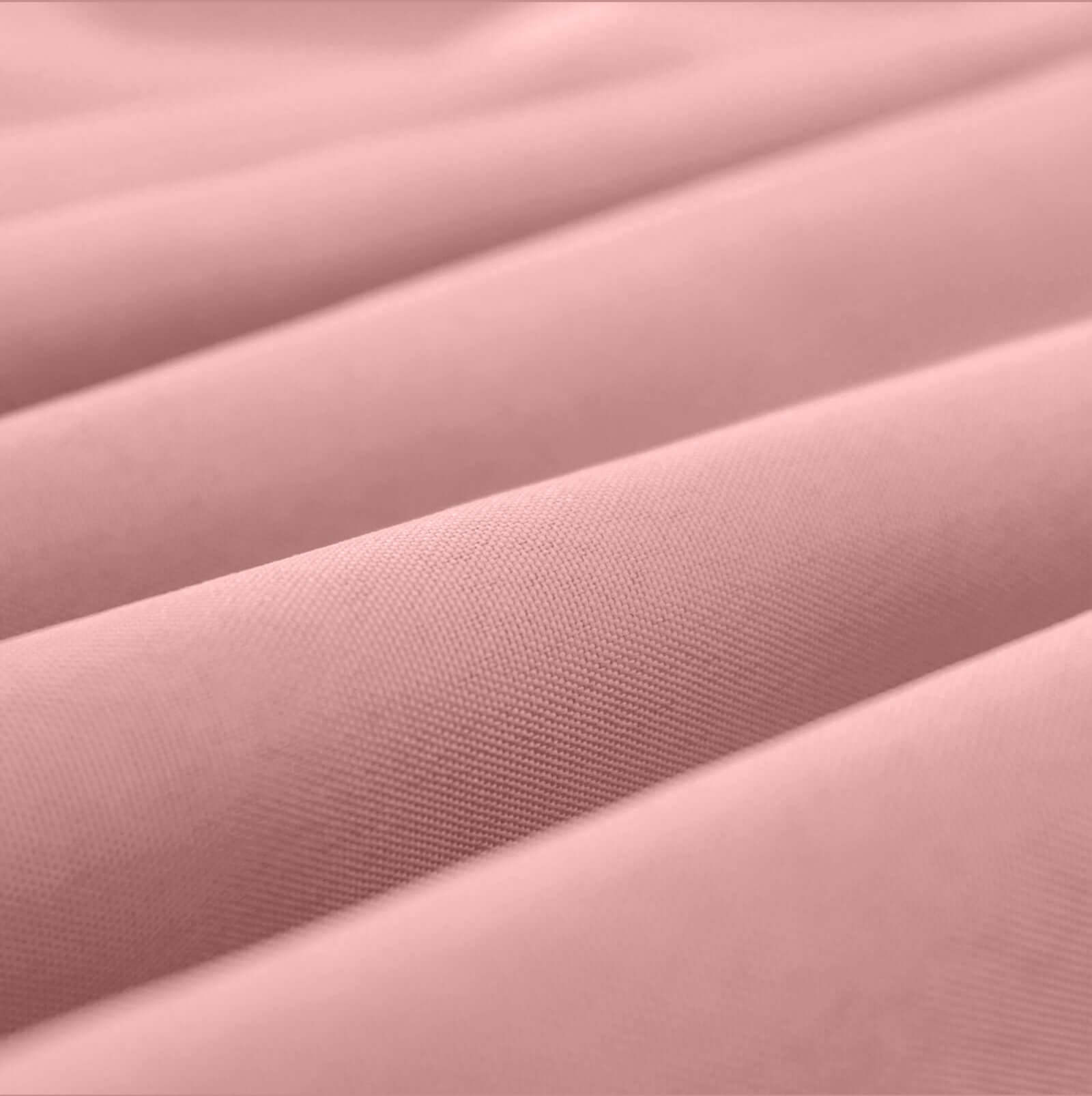 Polyester 72"x120" Rectangle Tablecloth Dusty Rose - Durable and Stylish Table Cover - Bell Racket Store