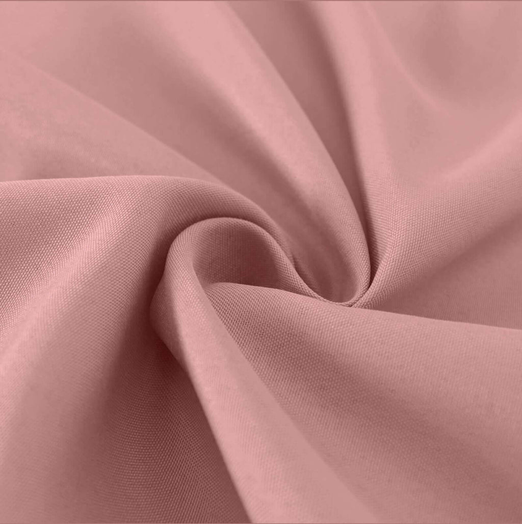Polyester 72"x120" Rectangle Tablecloth Dusty Rose - Durable and Stylish Table Cover - Bell Racket Store