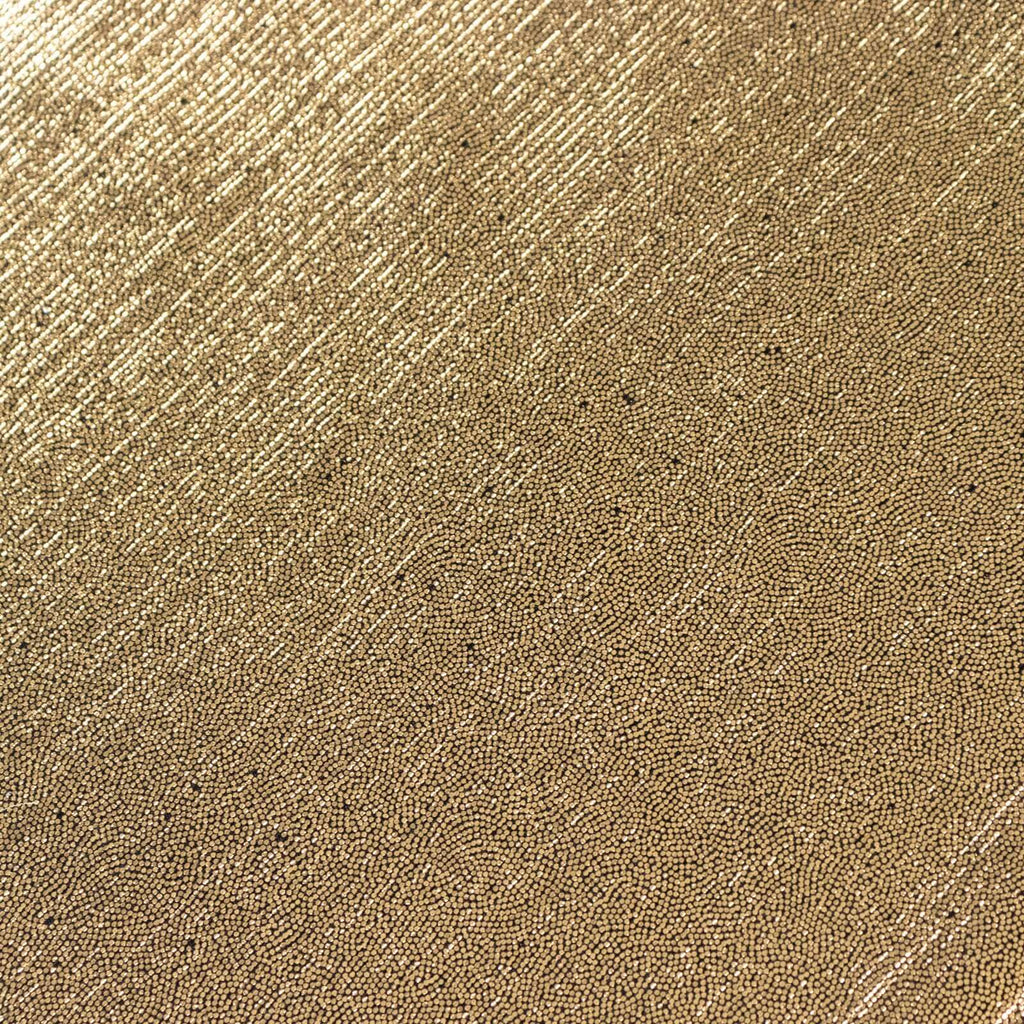 Polyester 72"x72" Table Overlay Square Tablecloth Antique Gold - Sequin Dots Wrinkle - Free Table Cover - Bell Racket Store