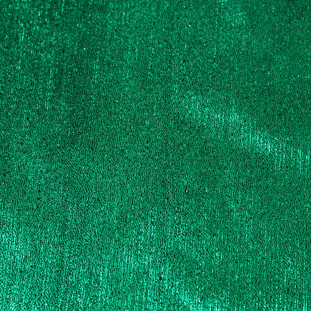 Polyester 72"x72" Table Overlay Square Tablecloth Hunter Emerald Green - Sequin Dots Wrinkle - Free Table Cover - Bell Racket Store