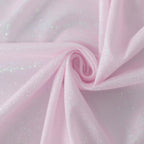 Polyester 72"x72" Table Overlay Square Tablecloth Iridescent - Glitter Sparkle Table Topper - Bell Racket Store