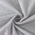 Polyester 72"x72" Table Overlay Square Tablecloth Silver - Glitter Sparkle Table Topper - Bell Racket Store