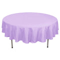Polyester 90" Round Tablecloth Lavender Lilac - Stain & Wrinkle-Resistant Table Cover