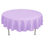 Polyester 90" Round Tablecloth Lavender Lilac - Stain & Wrinkle-Resistant Table Cover