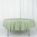 Polyester 90" Round Tablecloth Sage Green - Stain & Wrinkle - Resistant Table Cover - Bell Racket Store