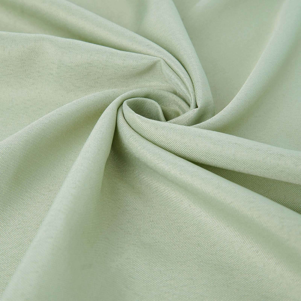Polyester 90" Round Tablecloth Sage Green - Stain & Wrinkle - Resistant Table Cover - Bell Racket Store