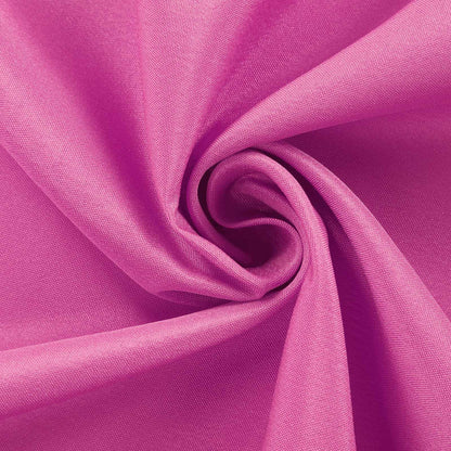 Polyester 90"x132" Rectangle Tablecloth Fuchsia - Seamless Wrinkle - Resistant Table Cover - NestOCart
