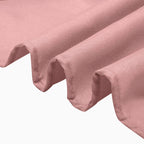 Polyester 90"x90" Table Overlay Square Tablecloth Dusty Rose - Wrinkle - Resistant & Durable Table Cover - Bell Racket Store