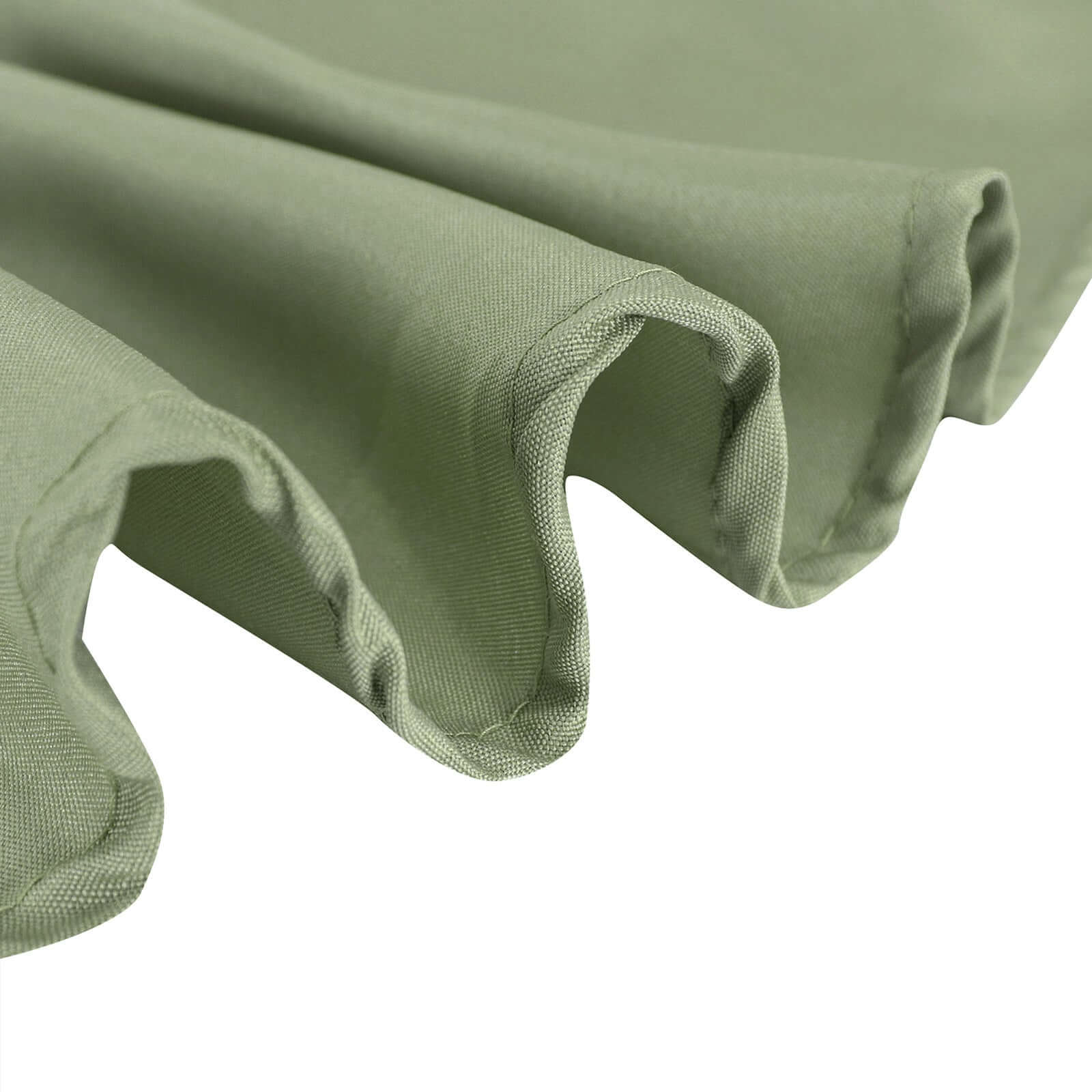 Polyester 90"x90" Table Overlay Square Tablecloth Dusty Sage Green - Wrinkle - Resistant & Durable Table Cover - Bell Racket Store