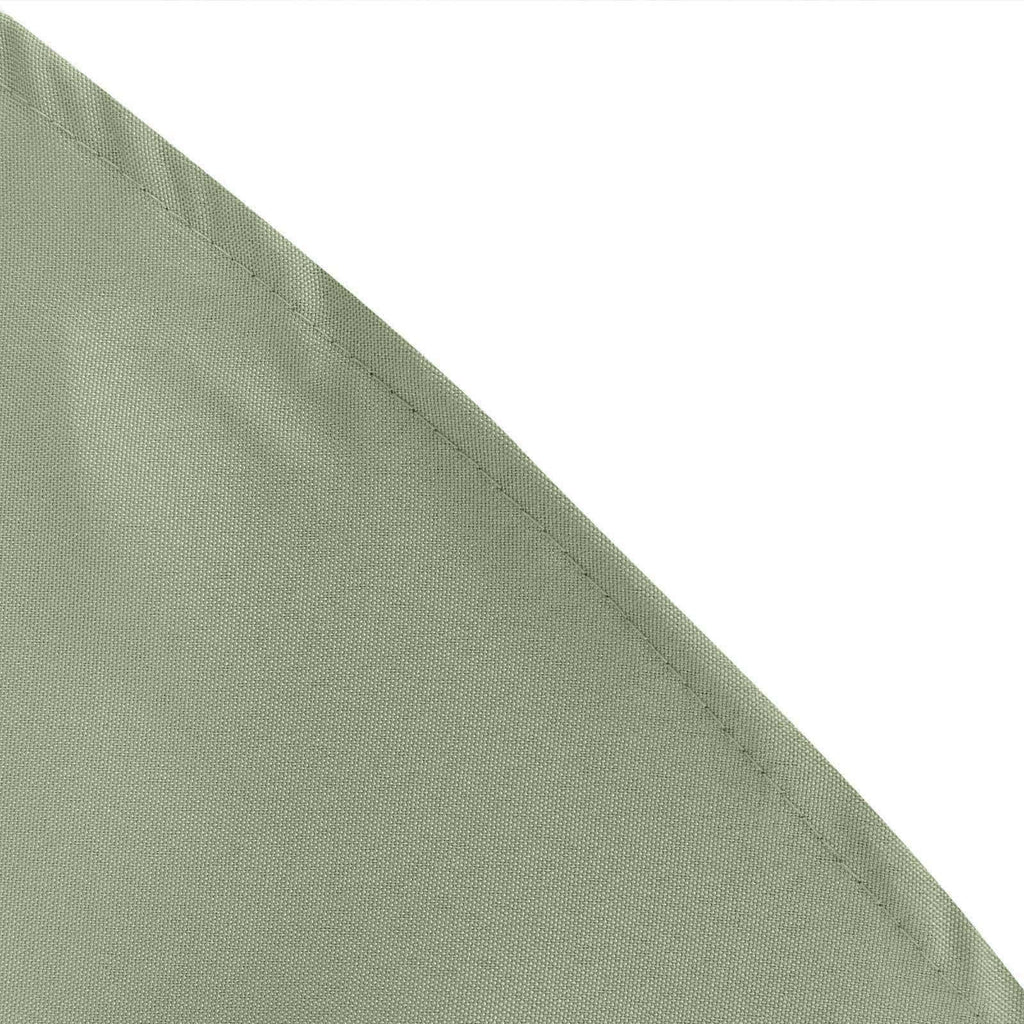 Polyester 90"x90" Table Overlay Square Tablecloth Dusty Sage Green - Wrinkle - Resistant & Durable Table Cover - Bell Racket Store