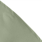 Polyester 90"x90" Table Overlay Square Tablecloth Dusty Sage Green - Wrinkle - Resistant & Durable Table Cover - Bell Racket Store