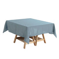 Polyester Square 54"x54" Tablecloth Dusty Blue - Wrinkle-Resistant & Durable Table Cover