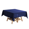 Polyester Square 54"x54" Tablecloth Navy Blue - Wrinkle-Resistant & Durable Table Cover