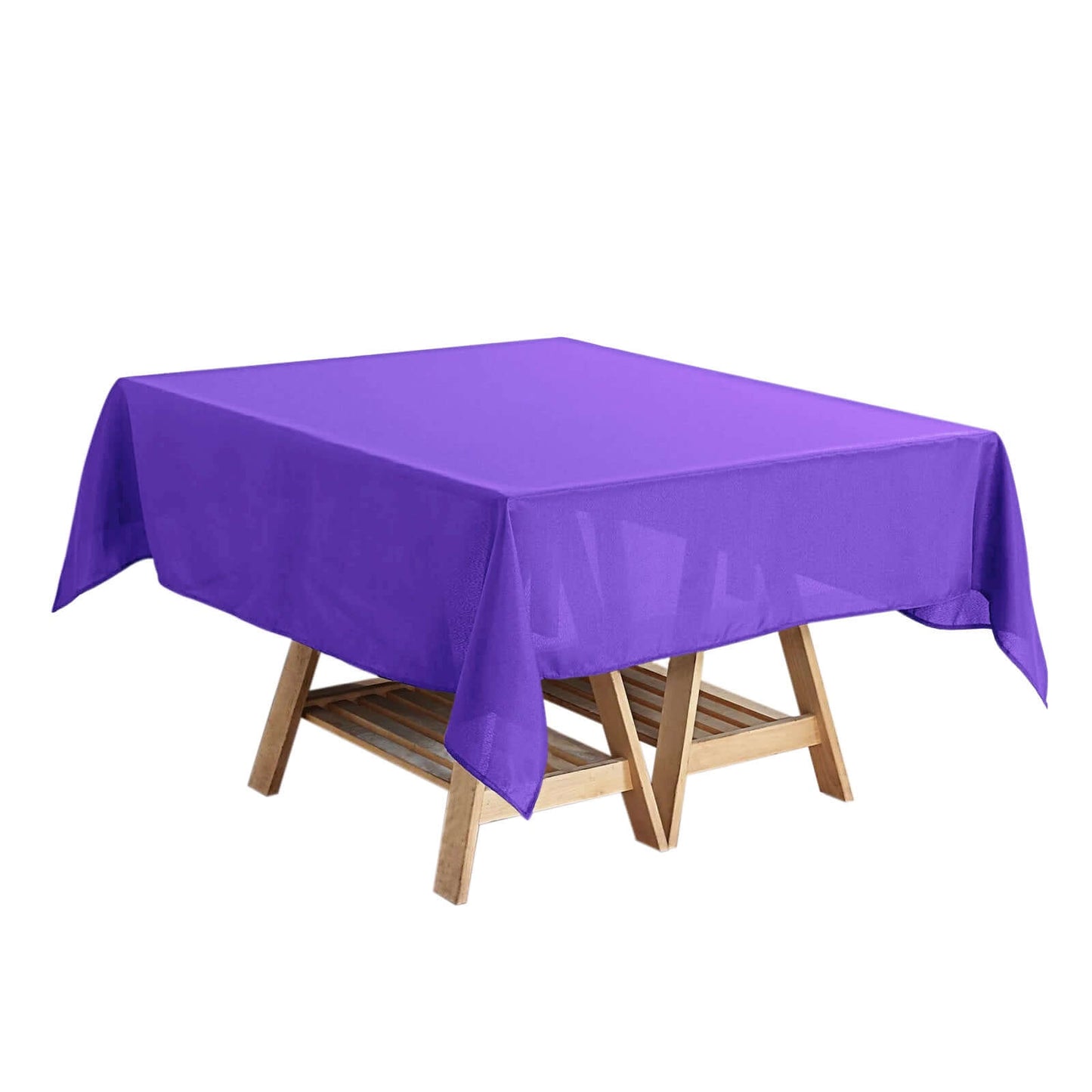 Polyester Square 54"x54" Tablecloth Purple - Wrinkle - Resistant & Durable Table Cover - NestOCart
