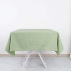 Polyester Square 54"x54" Tablecloth Sage Green - Wrinkle - Resistant & Durable Table Cover - Bell Racket Store