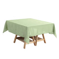 Polyester Square 54"x54" Tablecloth Sage Green - Wrinkle - Resistant & Durable Table Cover - Bell Racket Store
